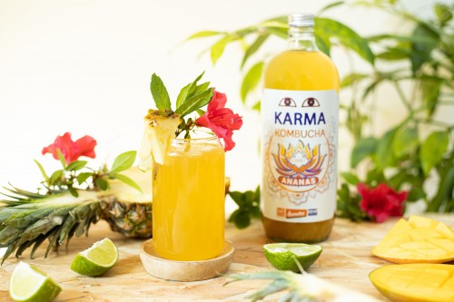 KARMA innove avec "Sunset", son nouveau kombucha aux notes chaleureuses et exotiques !