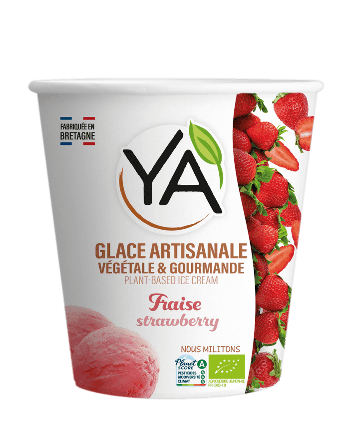 Ya Glace coco Sauce coulis framboise